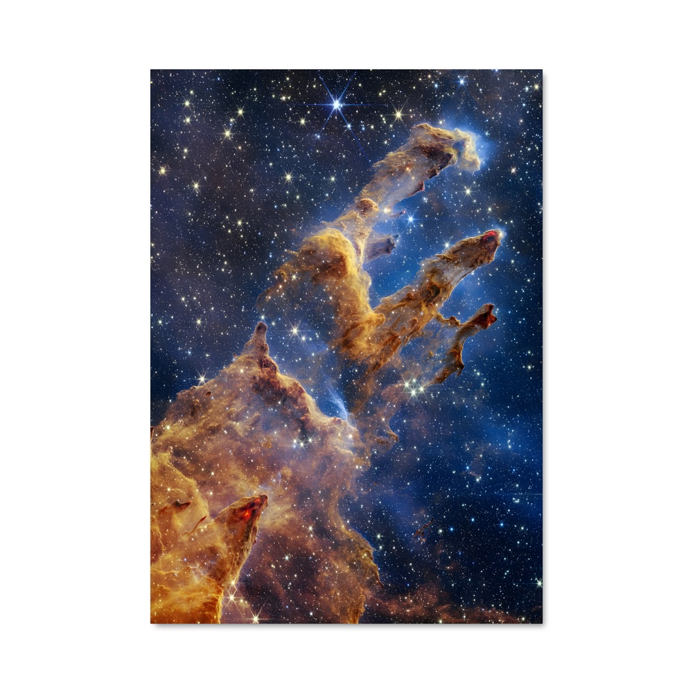 Poster magnifique du télescope James Webb